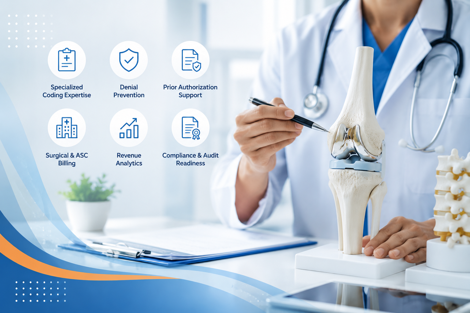 Orthopedic revenue cycle expertise
