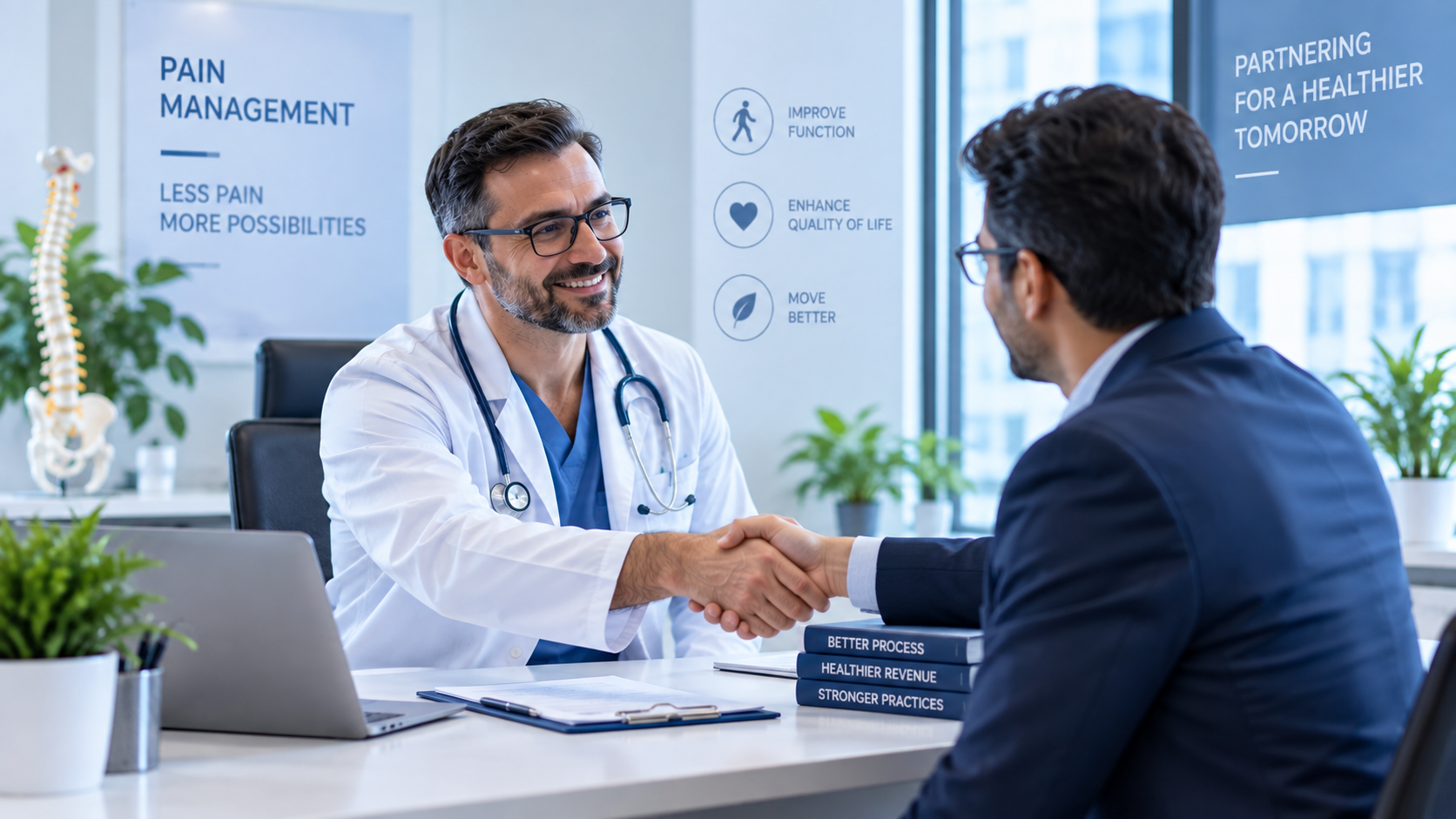 Partner with pain management RCM specialists