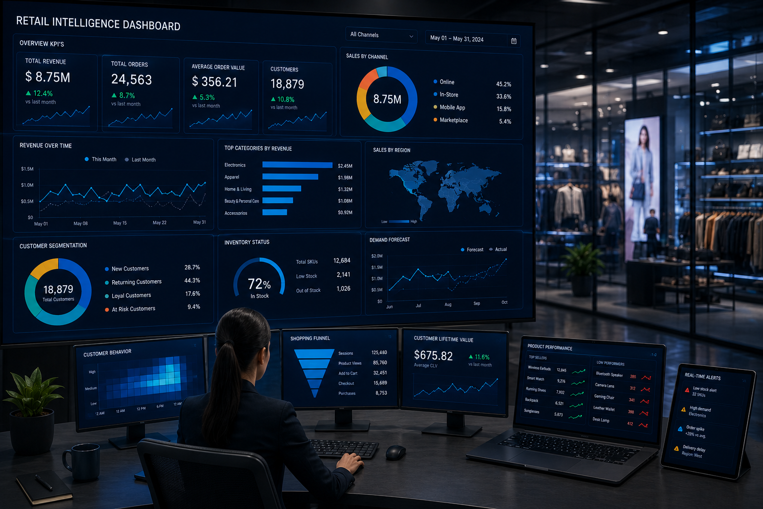 Retail intelligence and analytics
